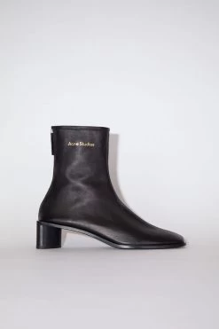 Acne Studios Logo Ankle Boots