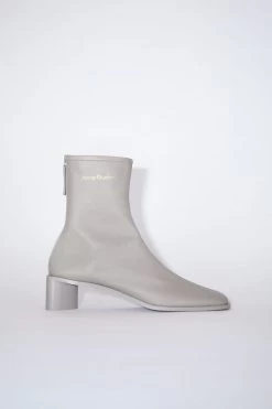 Acne Studios BRANDED LEATHER BOOTS