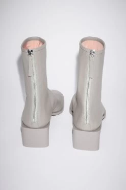 Acne Studios BRANDED LEATHER BOOTS -Acne Studios 0313 CEG D