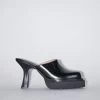 Acne Studios Platform Heel Leather Mules -Acne Studios 0510 900 A