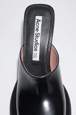 Acne Studios Platform Heel Leather Mules -Acne Studios 0510 900 F