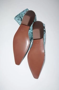 Acne Studios Snake Print Leather Ankle Boots -Acne Studios 0520 228 D