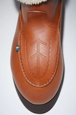 Acne Studios Leather Boots Reversible Shearling -Acne Studios 0526 295 I