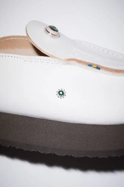 Acne Studios Embellished Leather Slip-on Shoes -Acne Studios 0528 100 F