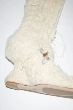 Acne Studios Distressed Sock Boots -Acne Studios 0556 AEB E