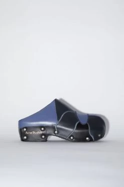 Acne Studios Studded Patchwork Mules