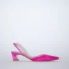 Acne Studios Hairy Leather Slingback Pumps -Acne Studios 0580 ACT A