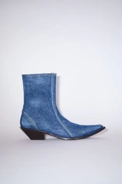 Acne Studios Denim Ankle Boots