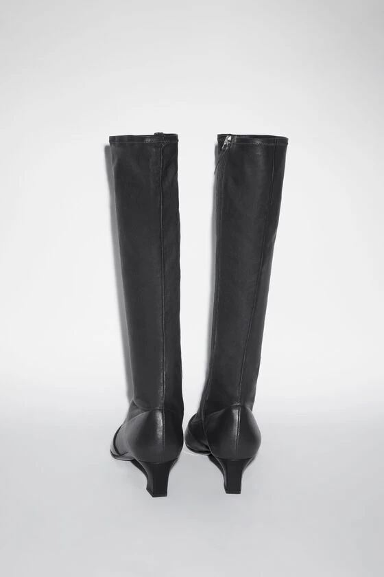 Acne Studios Leather Heeled Boots 5 Acne Studios Leather Heeled Boots – Image 4