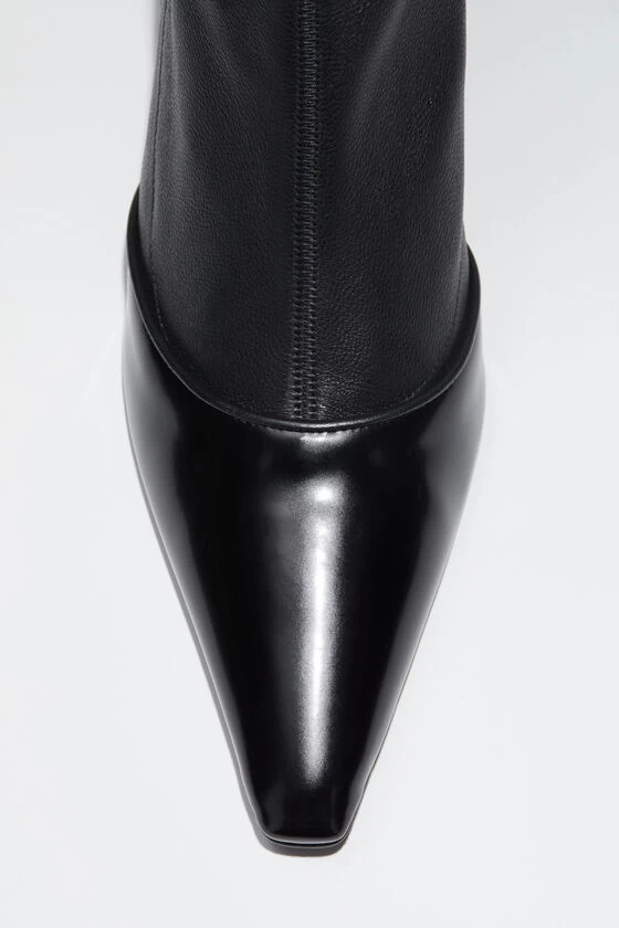 Acne Studios Leather Heeled Boots 6 Acne Studios Leather Heeled Boots – Image 5