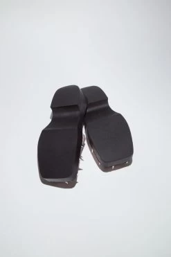 Acne Studios Suede Spike Clog Sandal -Acne Studios 0623 ATD D