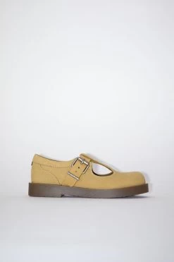 Acne Studios Leather Buckle Shoes