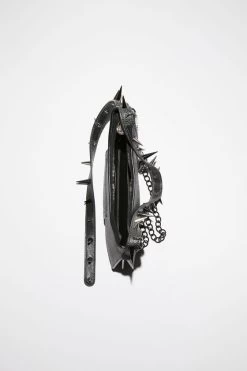 Acne Studios Platt Spike Mini Shoulder Bag -Acne Studios A10274 900 D