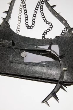Acne Studios Platt Spike Mini Shoulder Bag -Acne Studios A10274 900 F