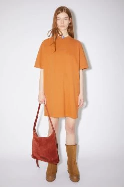 Acne Studios Logo T-shirt Dress