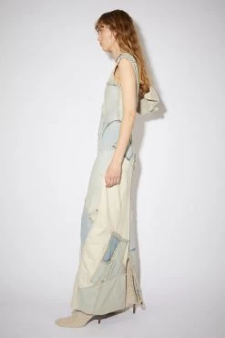 Acne Studios Denim Patchwork Dress -Acne Studios A20452 14L C