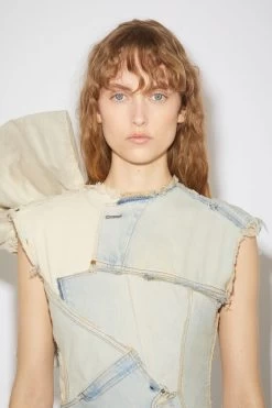 Acne Studios Denim Patchwork Dress -Acne Studios A20452 14L D