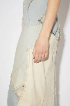 Acne Studios Denim Patchwork Dress -Acne Studios A20452 14L E