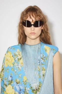 Acne Studios Flower Print Fringe Dress 12 Acne Studios Flower Print Fringe Dress -Acne Studios A20457 AAN E