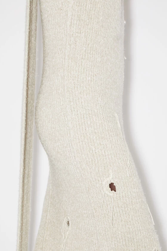 Acne Studios Distressed Ribbed Knit Dress 6 Acne Studios Distressed Ribbed Knit Dress – Image 4