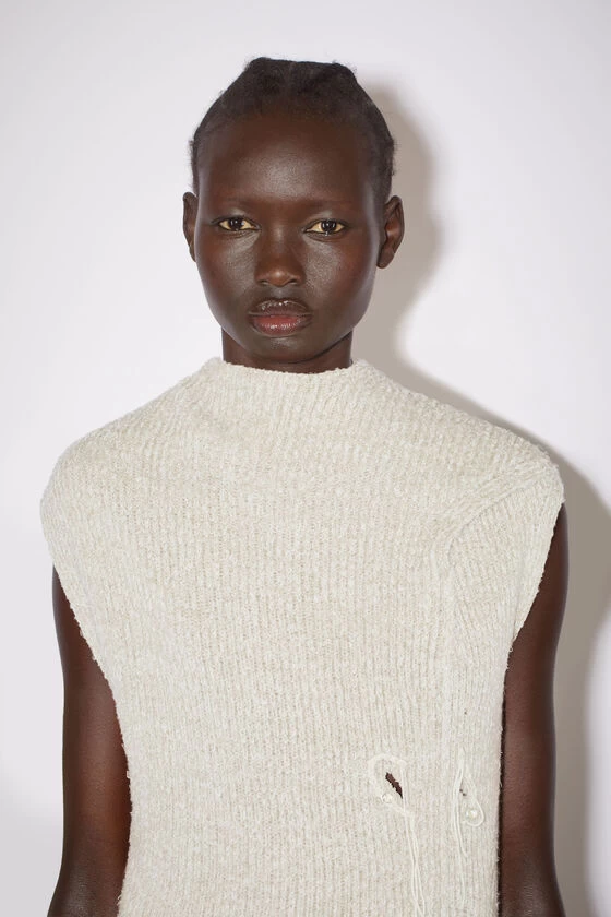 Acne Studios Distressed Ribbed Knit Dress 7 Acne Studios Distressed Ribbed Knit Dress – Image 5