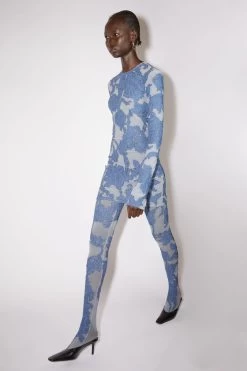 Acne Studios Embroidered Mesh Dress -Acne Studios A20471 AAN D