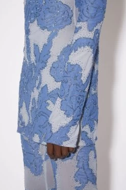 Acne Studios Embroidered Mesh Dress -Acne Studios A20471 AAN E