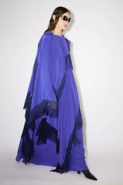 Acne Studios Draped Fringe Dress -Acne Studios A20473 AAK D