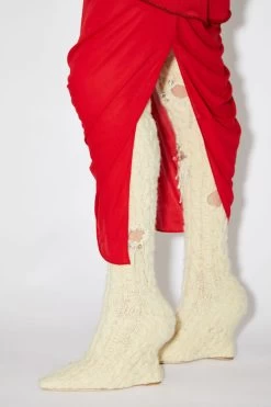 Acne Studios Knotted Halterneck Dress 14 Acne Studios Knotted Halterneck Dress -Acne Studios A20476 BCB F