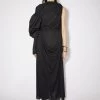 Acne Studios Asymmetric Knotted Scarf Dress -Acne Studios A20479 900 A