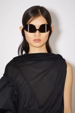 Acne Studios Asymmetric Knotted Scarf Dress 12 Acne Studios Asymmetric Knotted Scarf Dress -Acne Studios A20479 900 E