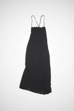 Acne Studios Satin Strappy Dress