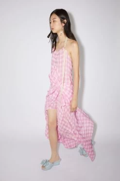 Acne Studios Gingham Bow Dress 10 Acne Studios Gingham Bow Dress -Acne Studios A20492 415 C