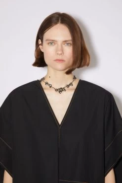 Acne Studios Short Sleeve Dress 12 Acne Studios Short Sleeve Dress -Acne Studios A20497 900 E