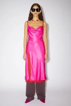 Acne Studios Satin Slip Dress