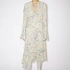 Acne Studios Printed Wrap Dress -Acne Studios A20508 BUF A