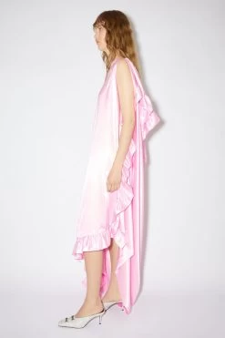 Acne Studios Satin Ruffle Dress -Acne Studios A20510 415 C