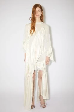 Acne Studios Draped Bow Dress