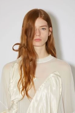 Acne Studios Draped Bow Dress -Acne Studios A20536 AEI E