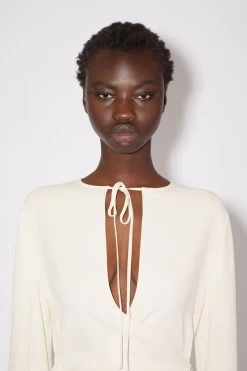 Acne Studios Tie-up Wrap Dress -Acne Studios A20549 DC6 E