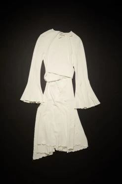 Acne Studios Tie-up Wrap Dress -Acne Studios A20549 DC6 F