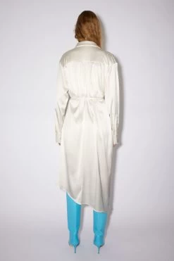 Acne Studios Satin Shirt Dress -Acne Studios A20557 100 B