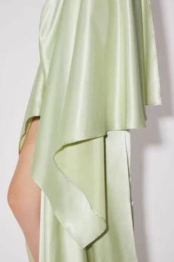 Acne Studios Asymmetric Satin Dress -Acne Studios A20561 AB9 D