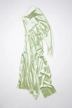 Acne Studios Asymmetric Satin Dress -Acne Studios A20561 AB9 F