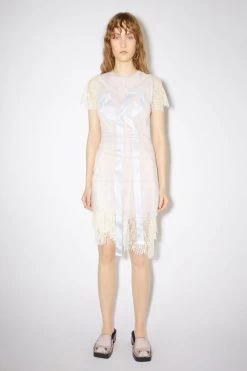 Acne Studios Lace Bow Dress