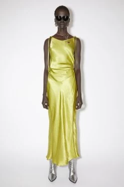 Acne Studios Satin Strap Dress