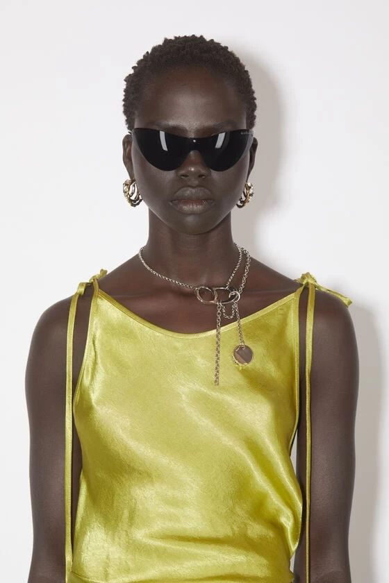 Acne Studios Satin Strap Dress 7 Acne Studios Satin Strap Dress – Image 5