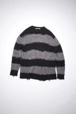 Acne Studios Distressed Striped Sweater -Acne Studios A60243 AMA C