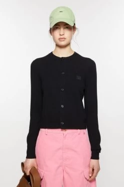 Acne Studios Wool Crew Neck Cardigan