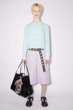 Acne Studios Wool Crew Neck Cardigan